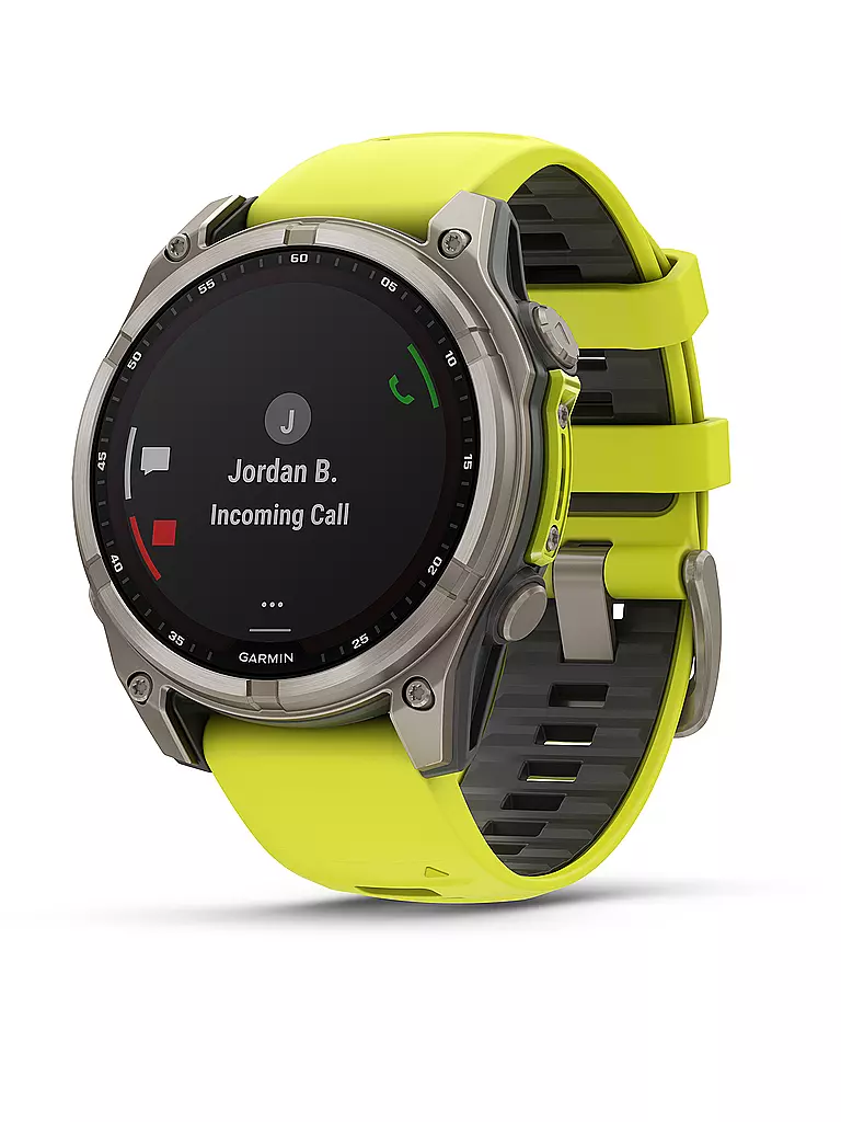 GARMIN | Smartwatch GPS multisport Fenix 8 Solar Sapphire 47 mm | Naranja