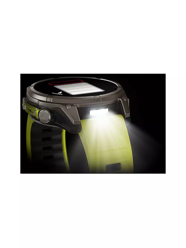 GARMIN | Smartwatch GPS multisport Fenix 8 Solar Sapphire 47 mm | Naranja