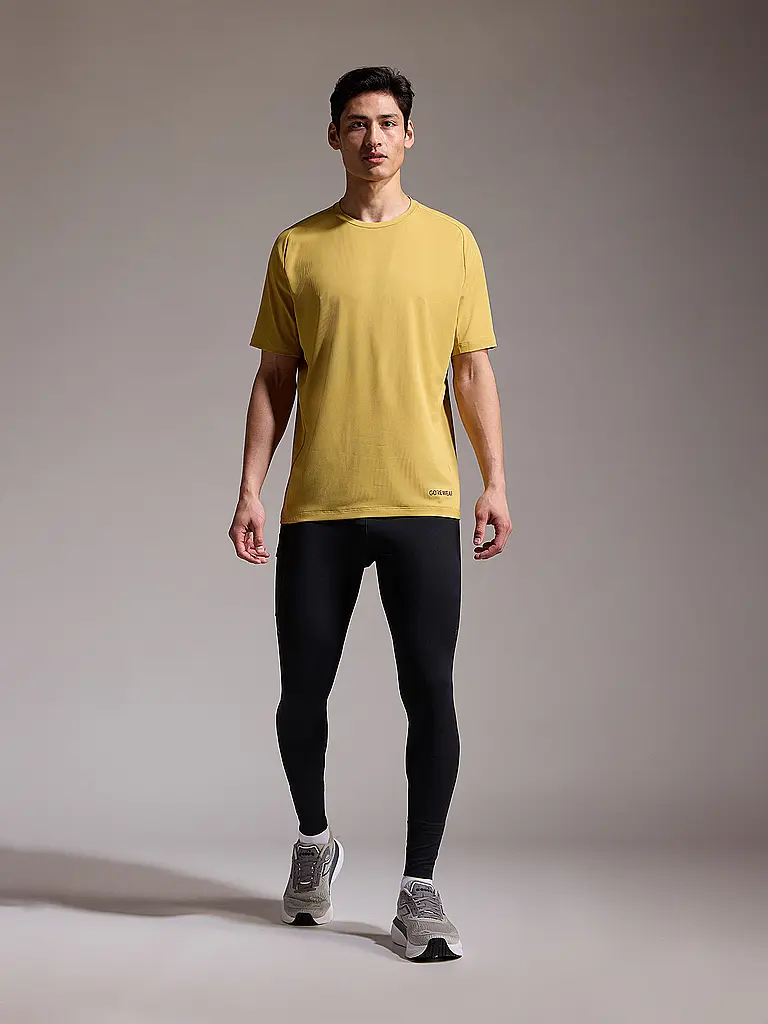 GOREWEAR | Camiseta de running Everyday para hombre | Mostaza