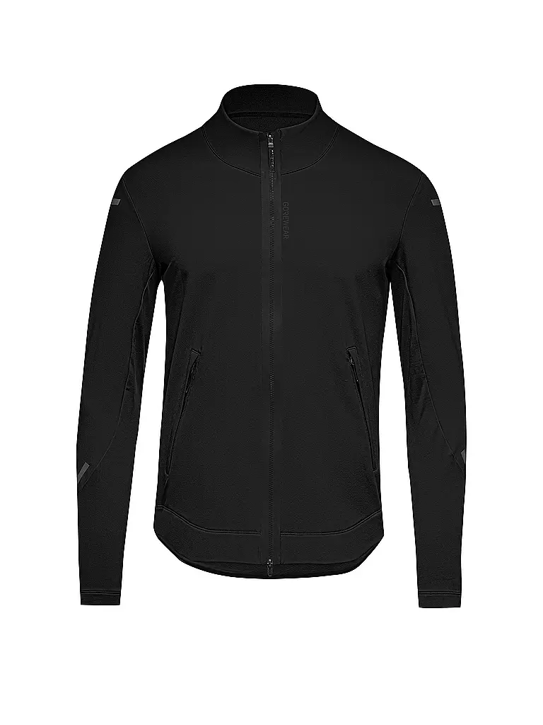 GOREWEAR | Camiseta de running para hombre Concurve Thermo Hybrid | Negro