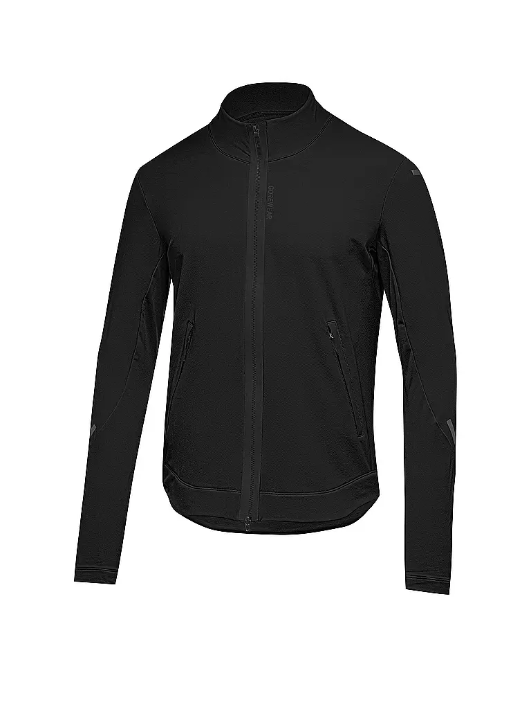 GOREWEAR | Camiseta de running para hombre Concurve Thermo Hybrid | Negro