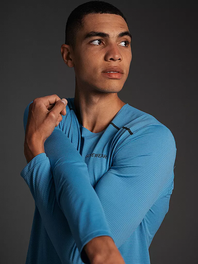 GOREWEAR | Camiseta de running para hombre Contedst 2.0 | Azul