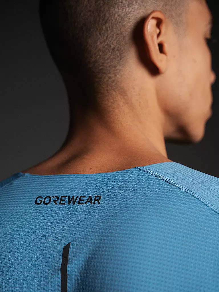 GOREWEAR | Camiseta de running para hombre Contedst 2.0 | Azul