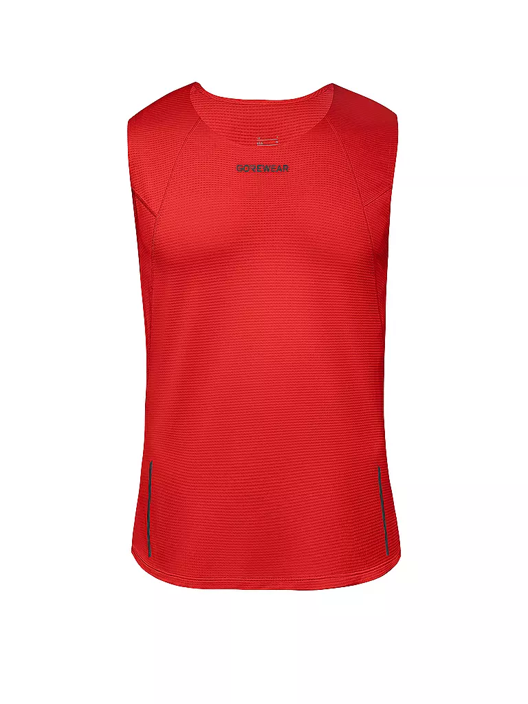 GOREWEAR | Camiseta de running para hombre Contest 2.0 | Rojo