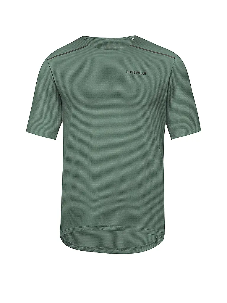 GOREWEAR | Camiseta de running para hombre Contest 2.0 | Verde oscuro