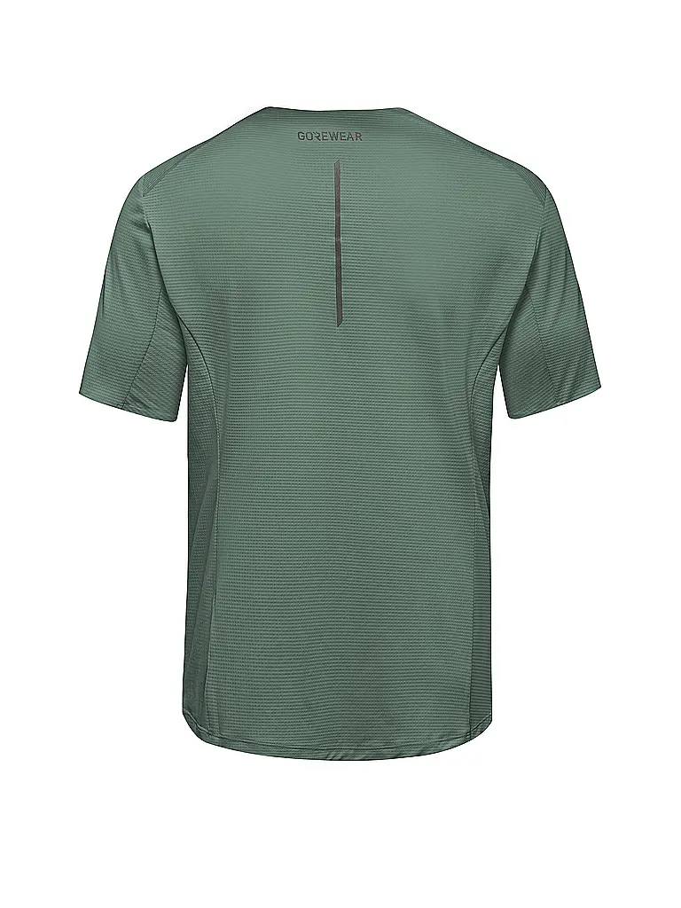 GOREWEAR | Camiseta de running para hombre Contest 2.0 | Verde oscuro