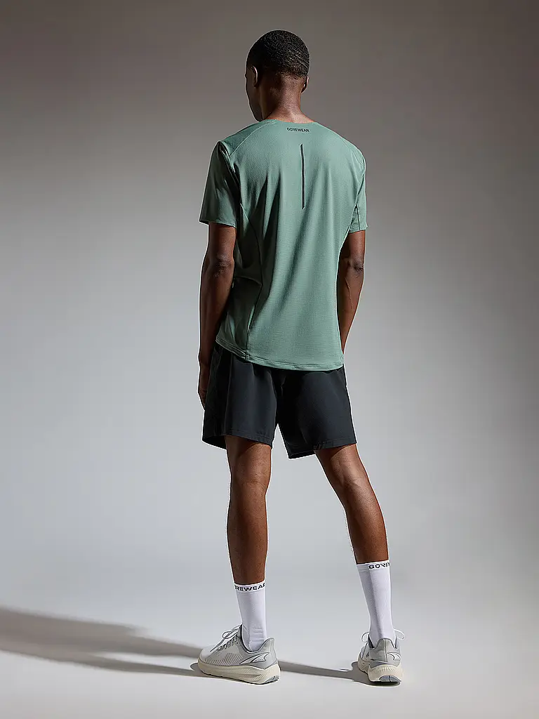 GOREWEAR | Camiseta de running para hombre Contest 2.0 | Verde oscuro