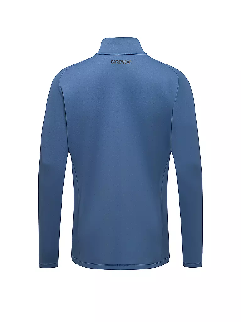 GOREWEAR | Camiseta de running para hombre Everyday con cremallera de 1/4 | Azul
