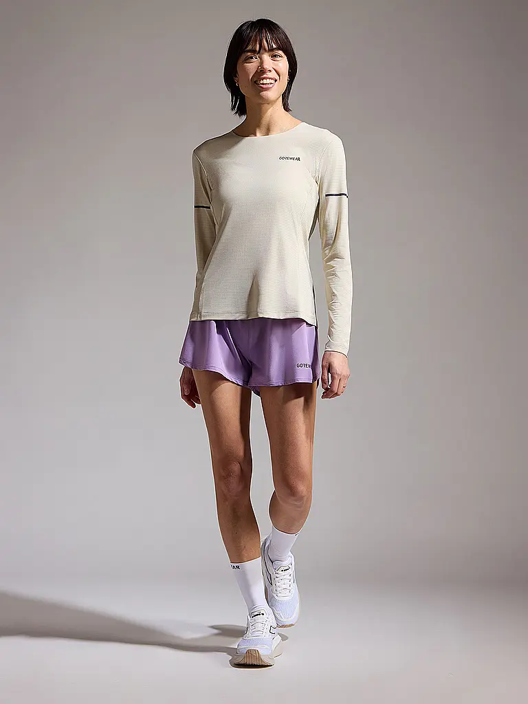 GOREWEAR | Camiseta de running para mujer Contest 2.0 | Beige