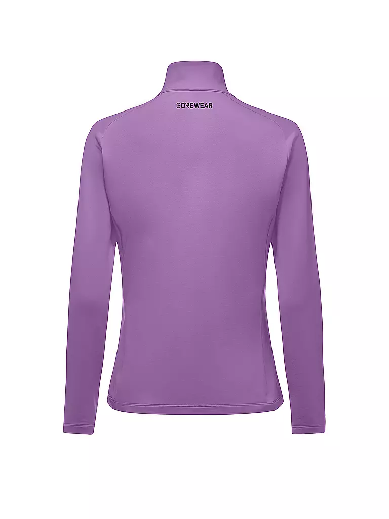 GOREWEAR | Camiseta de running para mujer Everyday con cremallera de 1/4 | Lila