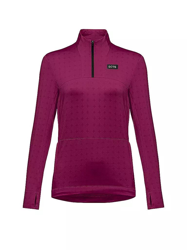 GOREWEAR | Camiseta de running térmica de 1/4 cremallera Everyday para mujer | Baya