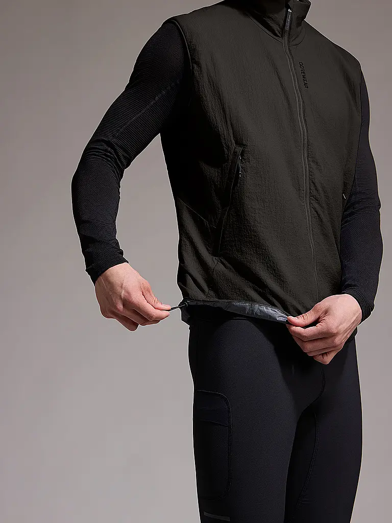 GOREWEAR | Chaleco de running para hombre Concurve Windstopper |