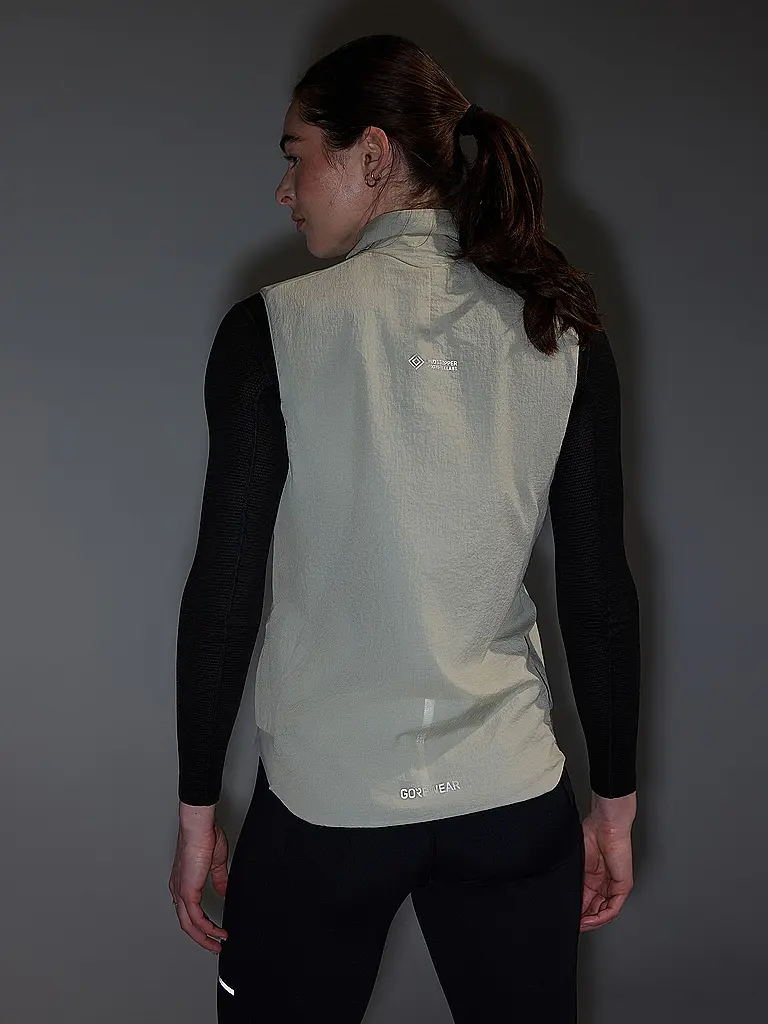 GOREWEAR | Chaleco de running para mujer CONCURVE WINDSTOPPER® |