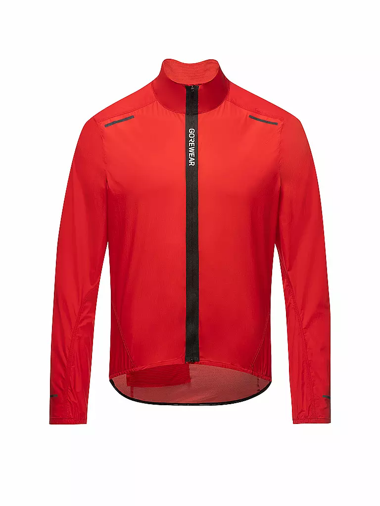 GOREWEAR | Chaqueta de ciclismo para hombre Spinshift Windbreaker | Rojo