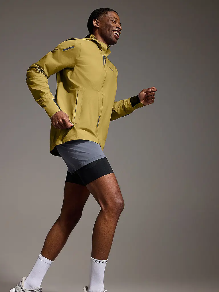GOREWEAR | Chaqueta de running Concurve Gore-Tex para hombre | Mostaza