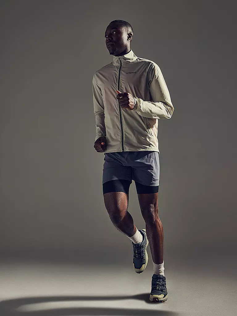 GOREWEAR | Chaqueta de running para hombre Concurve Windbreaker | Beige