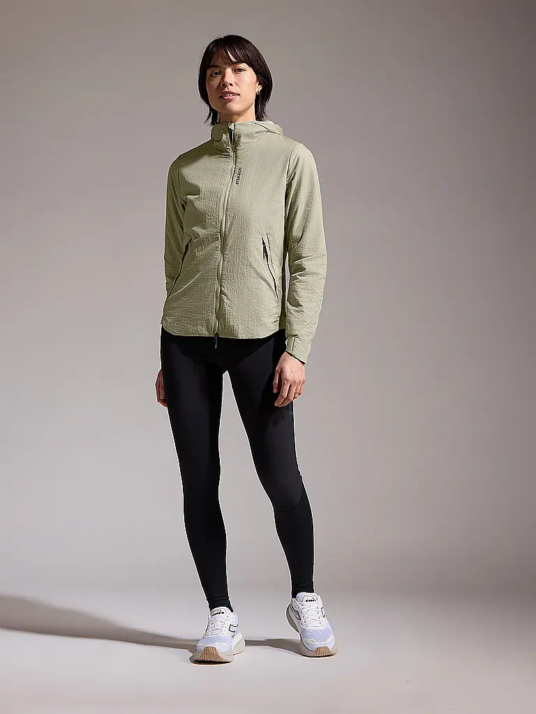 GOREWEAR | Chaqueta de running para mujer CONCURVE WINDSTOPPER® | Beige