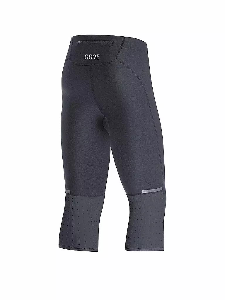 GOREWEAR | Herren 3/4 Lauftight Impulse | Negro