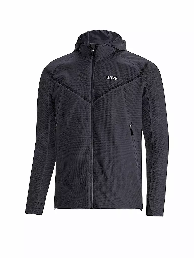 GOREWEAR | Herren Laufjacke Insulated R5 GORE-TEX Infinium™ | Negro
