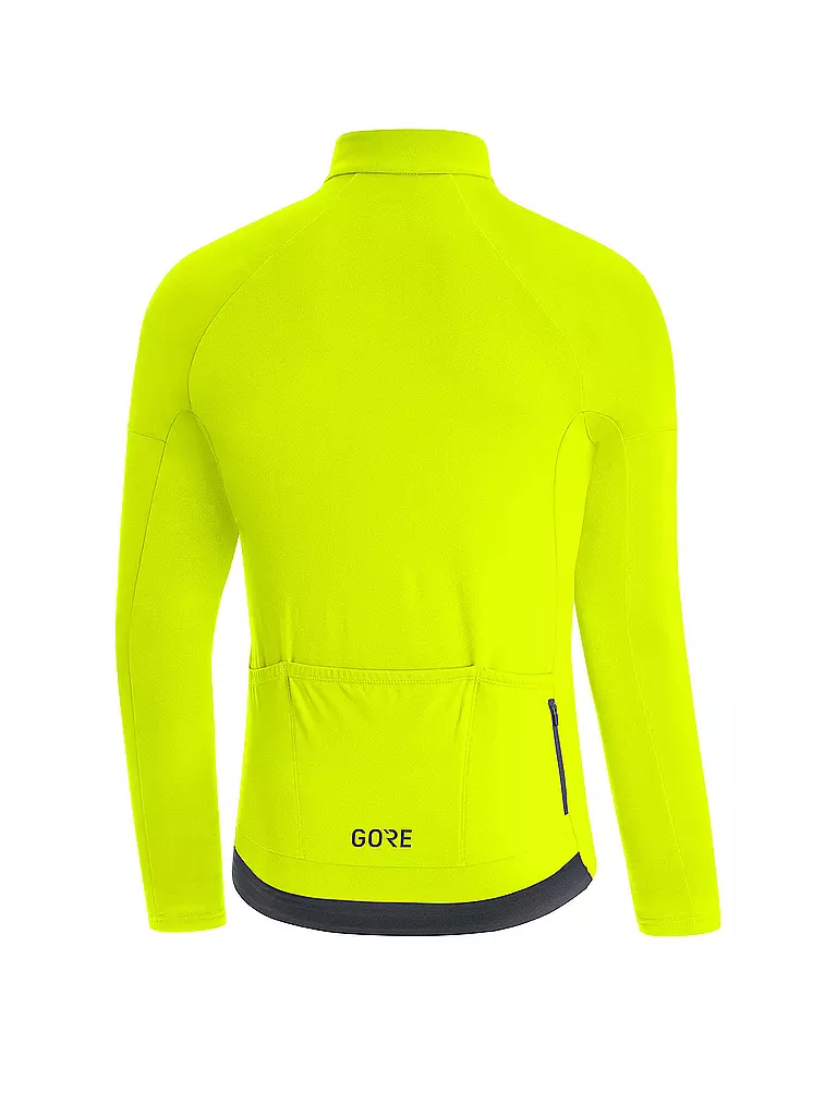 GOREWEAR | Maillot de ciclismo térmico C3 FZ para hombre | Amarillo
