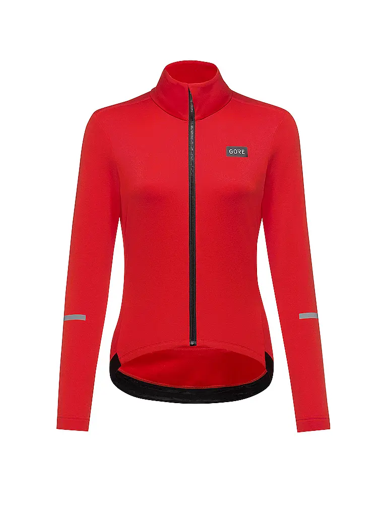 GOREWEAR | Maillot de ciclismo térmico Progress para mujer | Rojo
