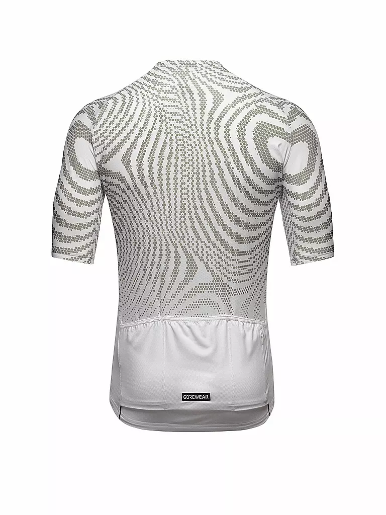 GOREWEAR | Maillot de hombre Spirit Moire FZ | Blanco