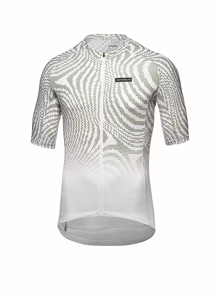 GOREWEAR | Maillot de hombre Spirit Moire FZ | Blanco