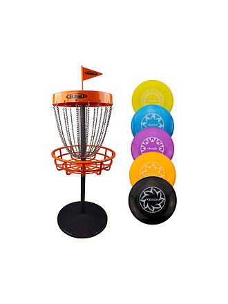 GURU | Guru Disc Golf Mini Basket-Set incl. 5 discos
