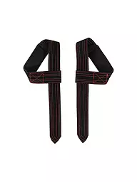 GYMSTICK | Correas de levantamiento de cuero | Negro