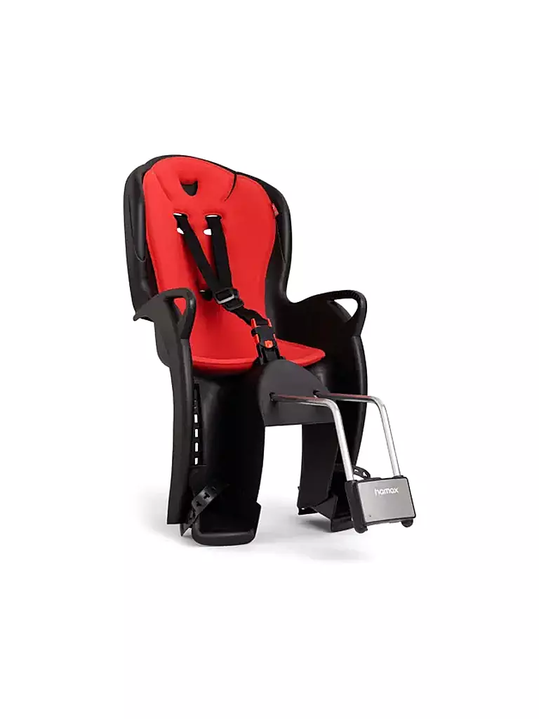 HAMAX | Sillita de bicicleta para niños Kiss | Negro