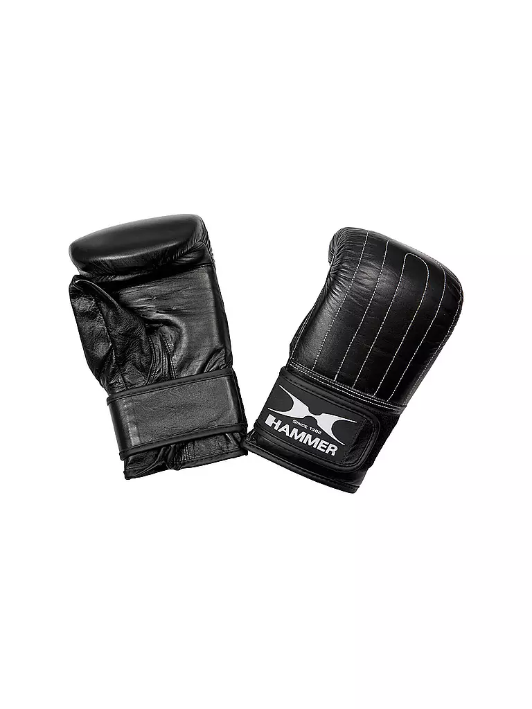 HAMMER | Guantes de boxeo para saco de arena Punch | Negro