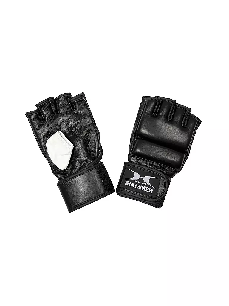 HAMMER | Guantes de saco de boxeo Premium MMA | Negro