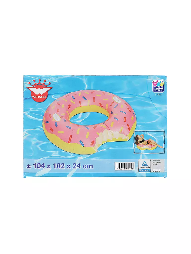 HAPPY PEOPLE | Donut XXL-Schwimmring | Sin color