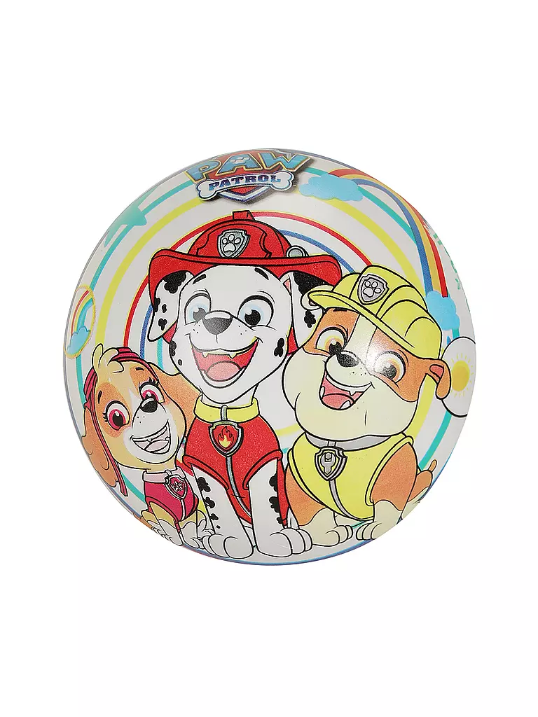 HAPPY PEOPLE | Pelota de plástico PAW Patrol 23 cm | Sin color
