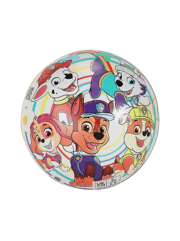 HAPPY PEOPLE | Pelota de plástico PAW Patrol 23 cm | Sin color