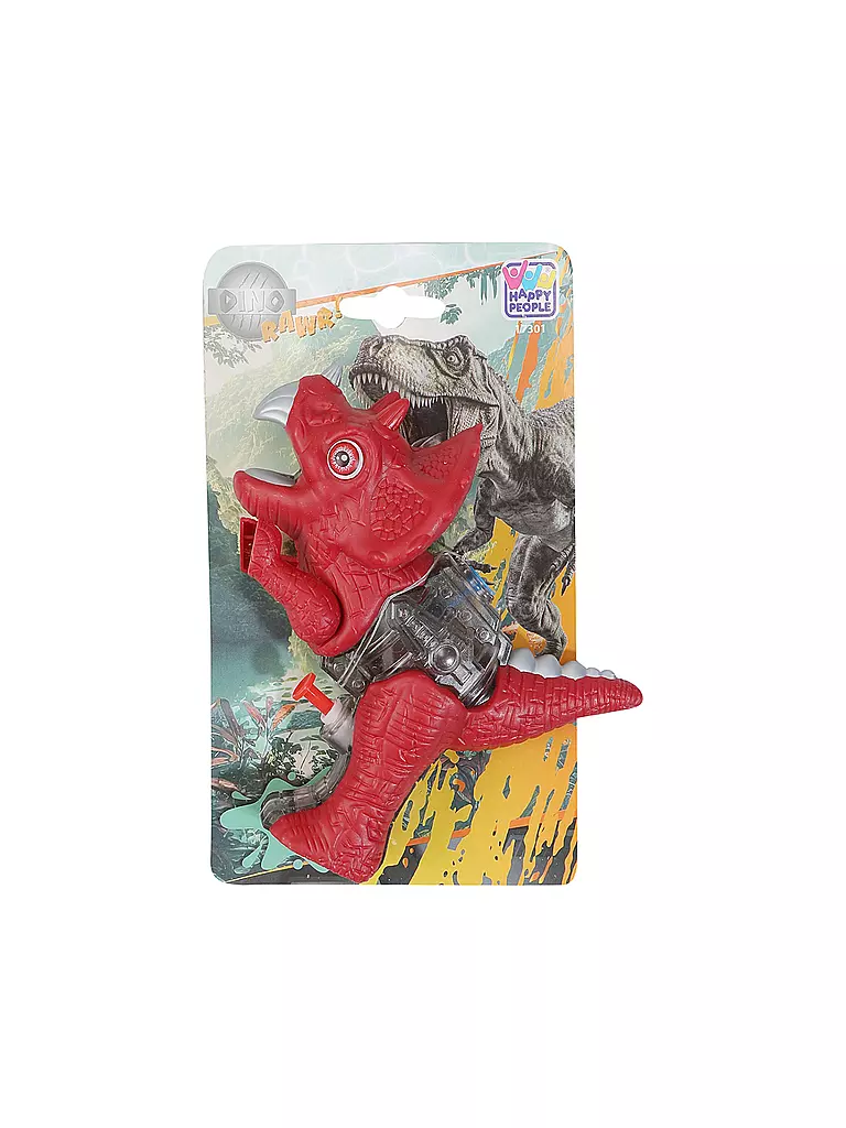 HAPPY PEOPLE | Pistola de agua WP170 Diseño Dino | Sin color