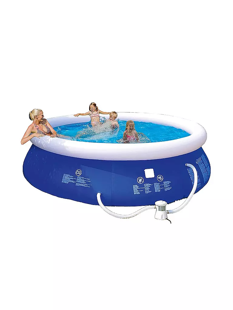 HAPPY PEOPLE | Quick Up Pool Set 300 x 76 cm | Azul
