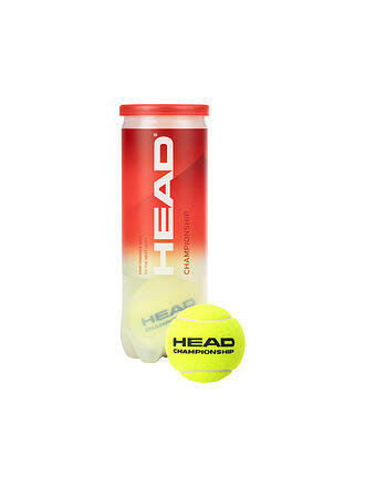 HEAD | Pelotas de tenis Championship, paquete de 3
