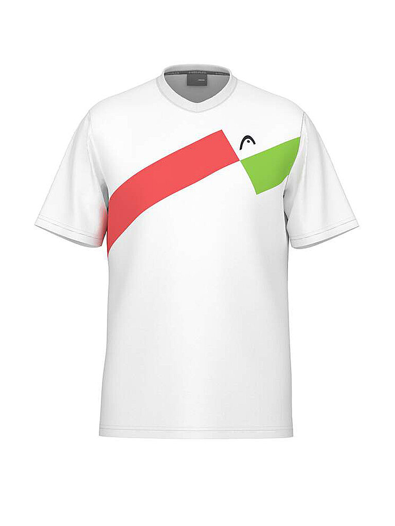 Camiseta de tenis Topspin para hombre blanco XXL