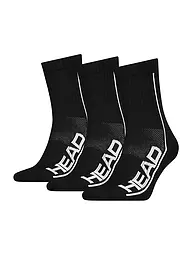 HEAD | Tennissocken Performance Short Crew 3er Pack | Negro