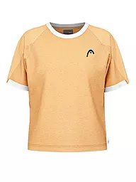 HEAD | Camiseta de tenis para mujer Play Tech | Naranja