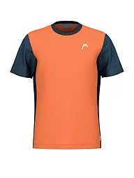 HEAD | Camiseta de tenis Slice para hombre | Naranja