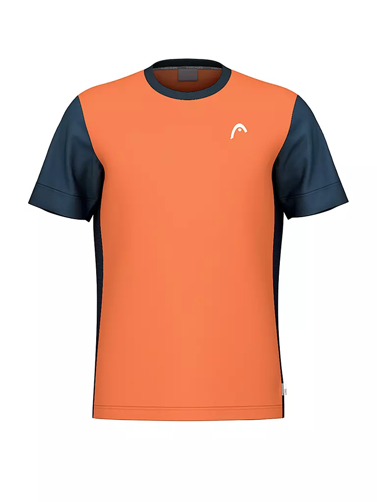 HEAD | Camiseta de tenis Slice para hombre | Naranja