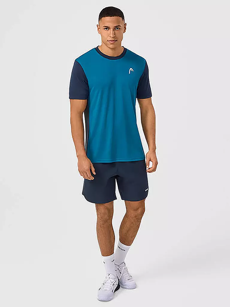HEAD | Camiseta de tenis Slice para hombre | Petróleo