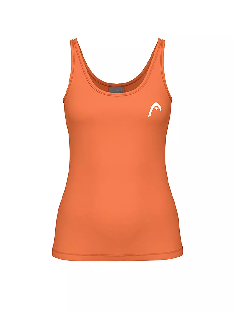 HEAD | Camiseta de tirantes de tenis para mujer Spirit | Naranja