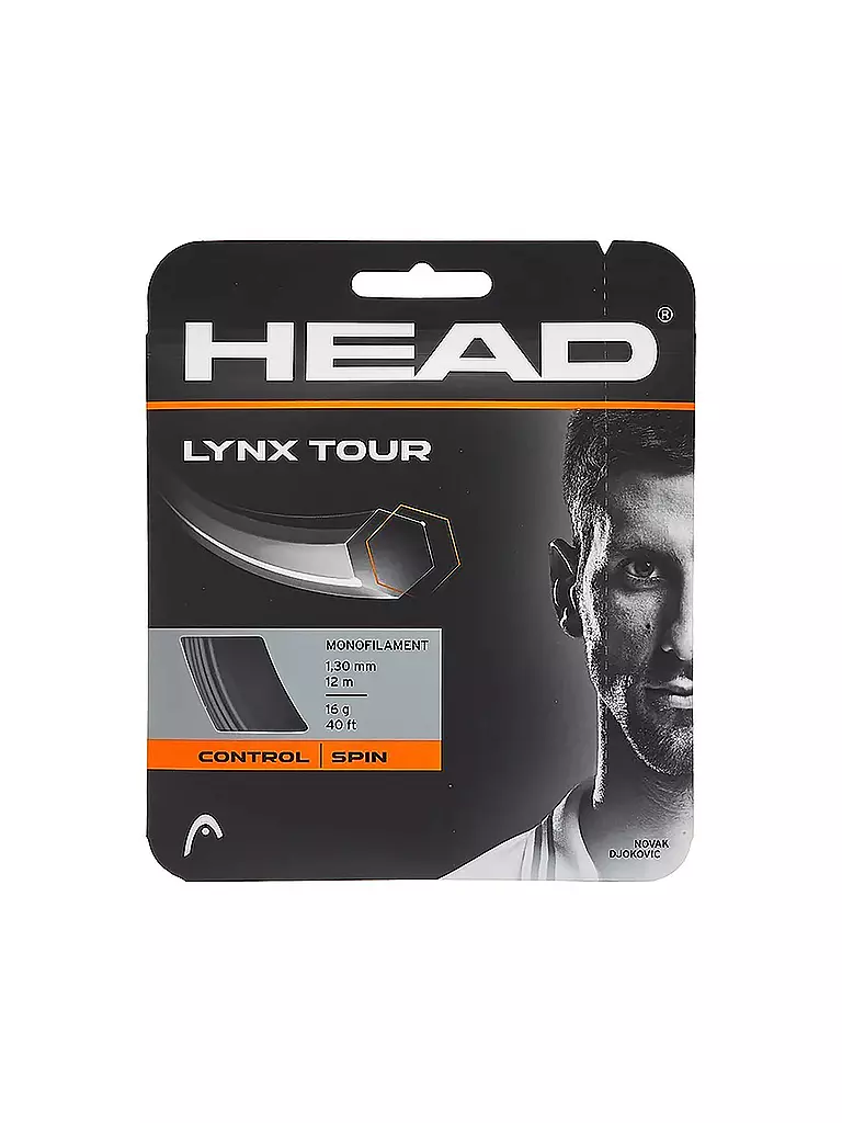 HEAD | Cordaje de tenis Lynx Tour 12m | Gris
