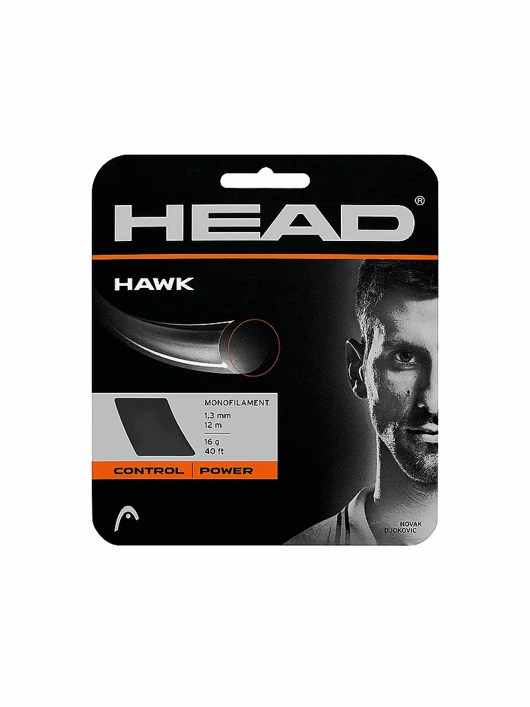 HEAD | Cuerda de tenis Hawk | Gris