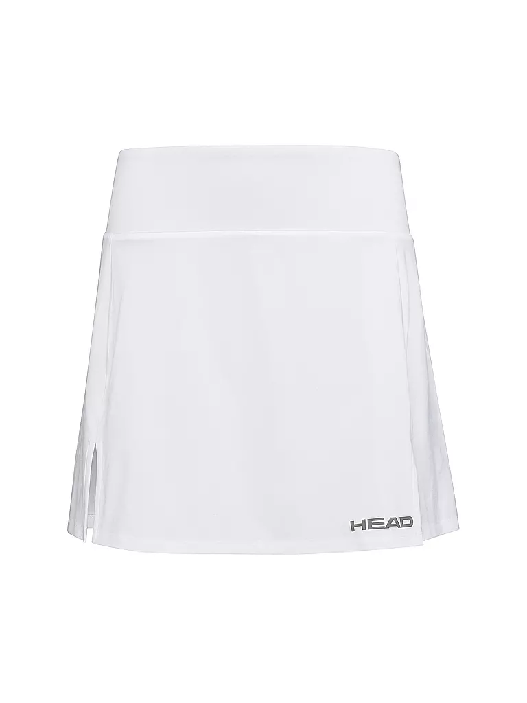 HEAD | Damen Tennisrock Club Basic Skort Long | Blanco