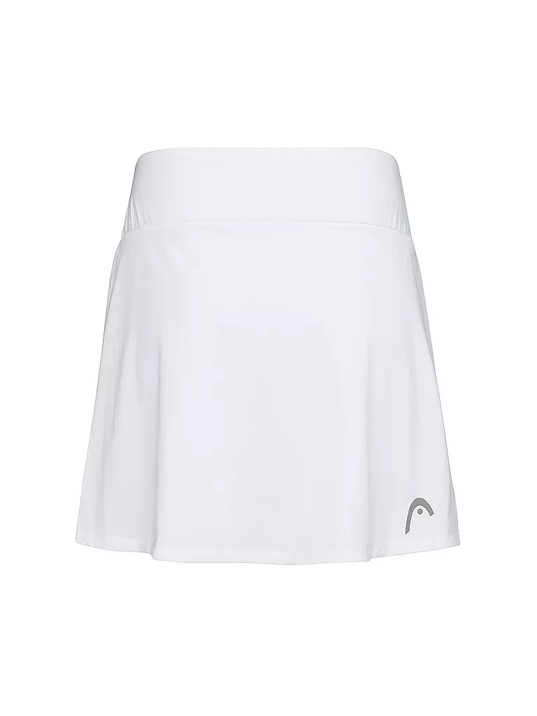 HEAD | Damen Tennisrock Club Basic Skort Long | Blanco