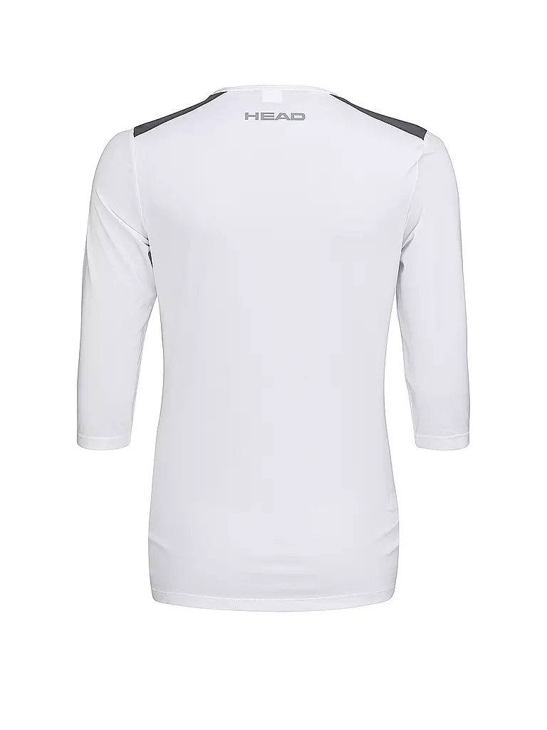 HEAD | Damen Tennisshirt Club 22 Tech 3/4 | Blanco